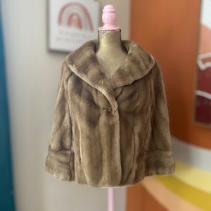 Vintage Mincara by Russell Taylor Faux Fur Stole